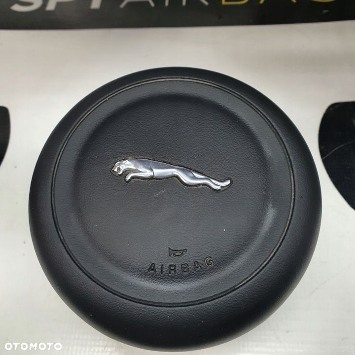 JAGUAR X761 F-PACE DESKA ROZDZIELCZA KONSOLA KOKPIT PULPIT PODUSZKI AIRBAG AIR BAG PASY KIT SET - 6