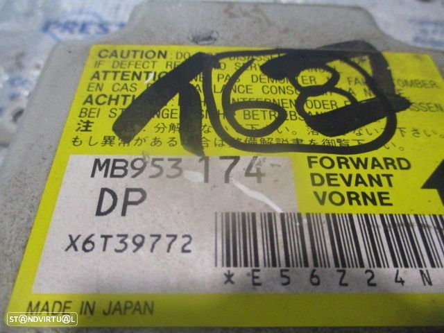 Kit Airbags MR189257  MR250909  MB953174 MITSUBISHI COLT 1997 1.3I 75CV 3P PRETO SEM TABLIER - 16