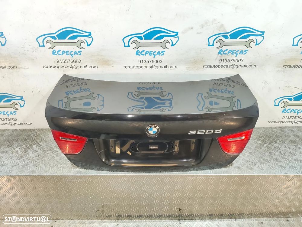 Porta Tampa Mala BMW Serie 3 E90 LCI Fecho Puxador - 4