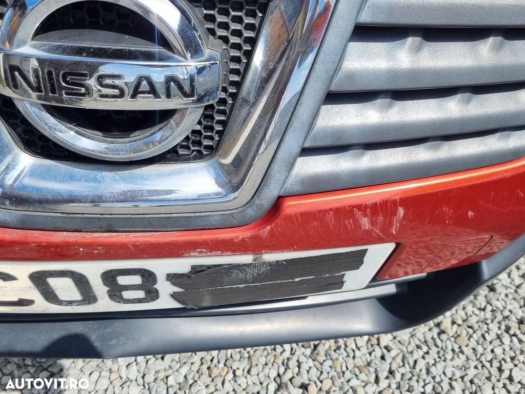 Bara fata Nissan Qashqai 2007 - 2010 Portocaliu FBAJ10 (1255) model fara spalatoare far ... - 6