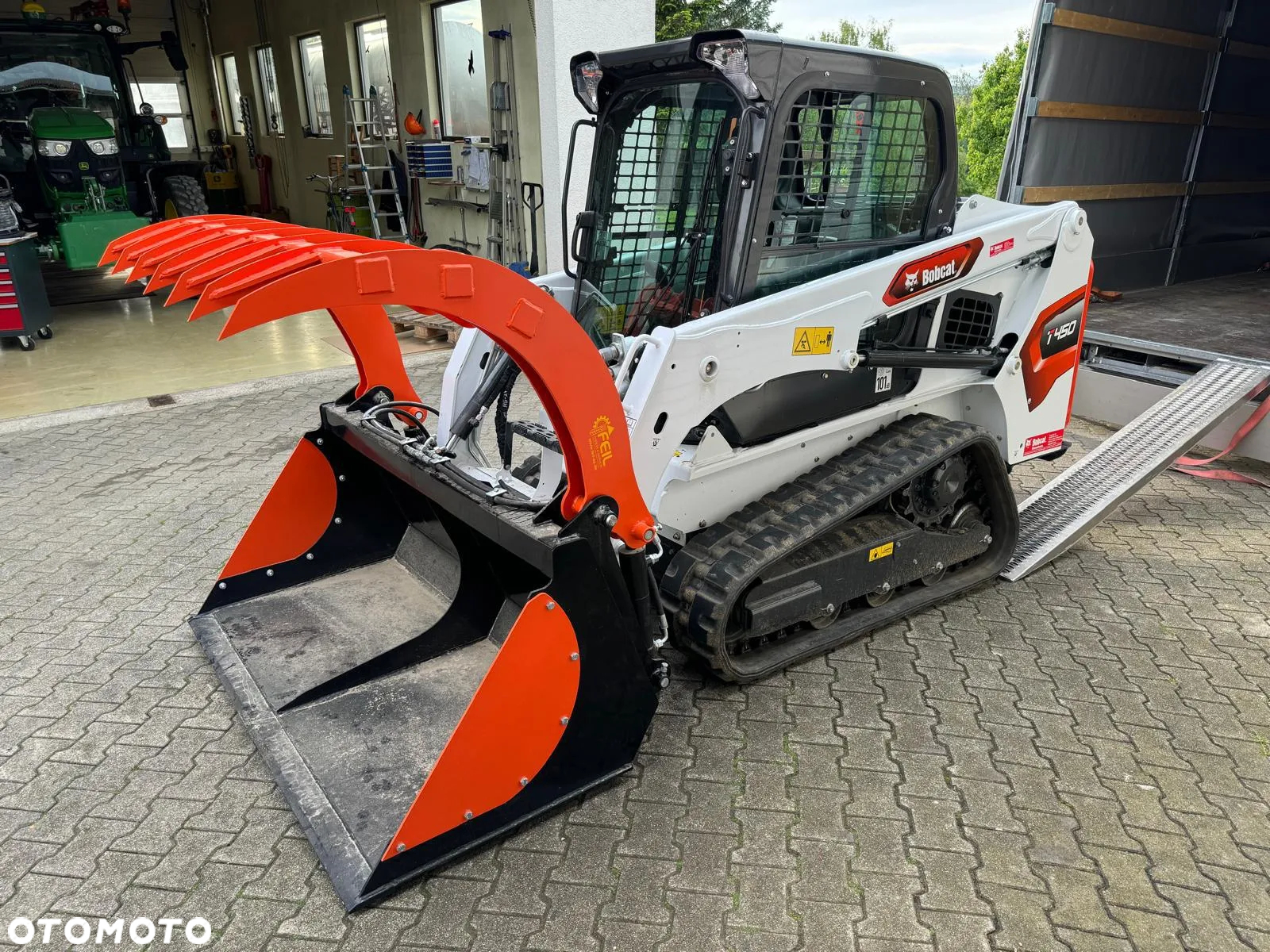 RATY!  Łyżko-krokodyl palony, 140 cm, bobcat, giant, euro, mx, faucheux - 3