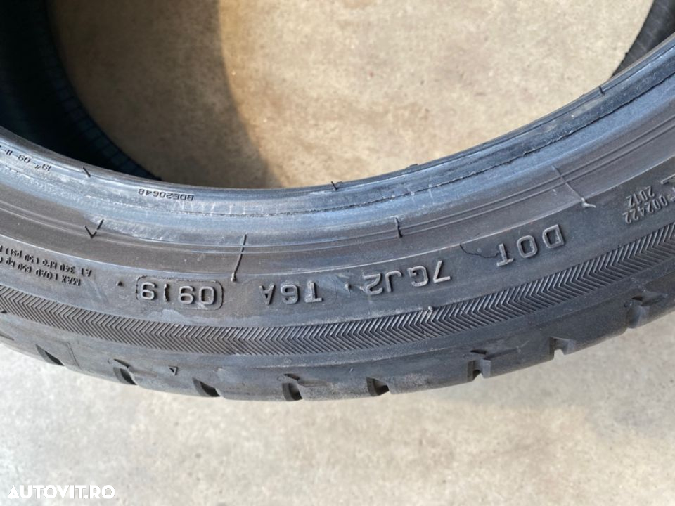 vand 4 anvelope 225/40/19 bridgestone de vară ca noi - 6