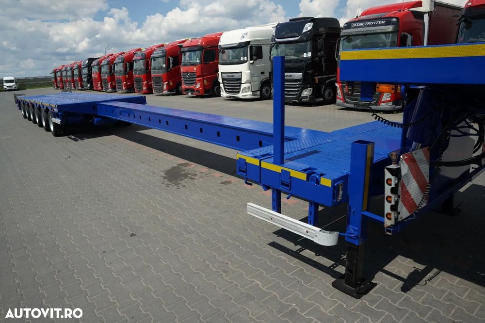 Nooteboom BETON JOS / MCO / EXTENSIBIL / 6 AXE / MTA: 85 TONE / AXE DE DIRECȚIE / SUPORT / 22,5 M / SAF - 6