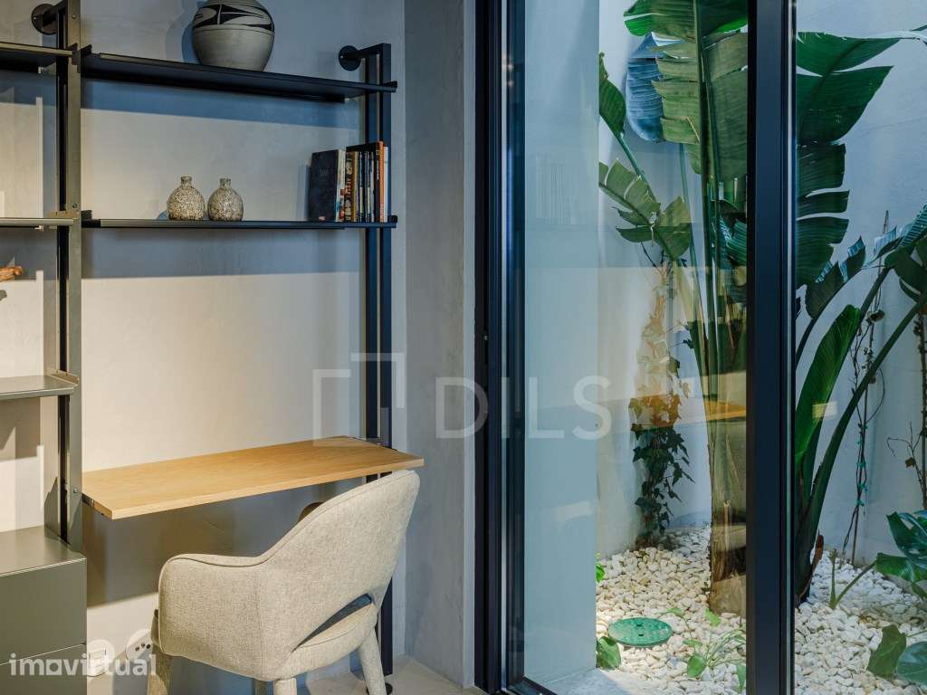 Loft duplex com pátio privado em edifício premiado, Campolide - Grande imagem: 5/11