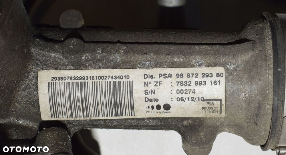 CITROEN C5 III X7 MAGLOWNICA PRZEKŁADNIA CZUJNIK 3.0 HDI 9687229380 OPIS - 3