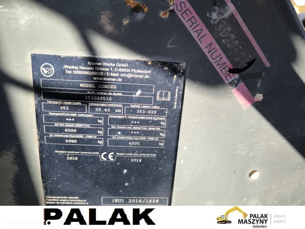 Kramer Ładowarka przegubowa  KRAMER 5095  ,  2018 rok - 17