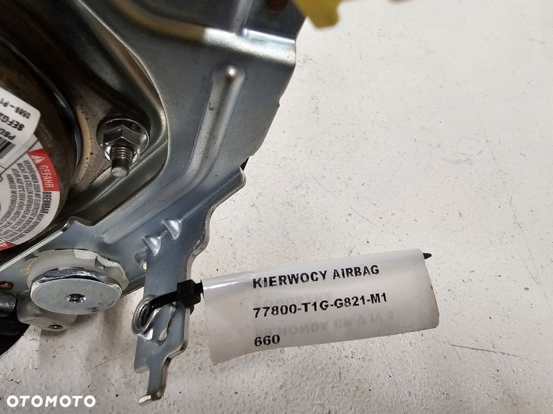 honda cr-v 4 iv poduszka powietrzna airbag kierowcy kierownicy 77800-t1g-g821-m1 - 9