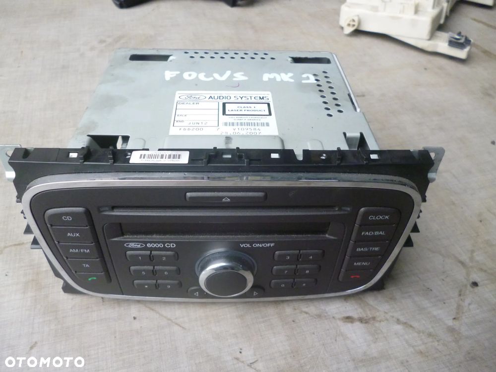 FORD FOCUS MK2 RADIO ORYGINALNE - 1