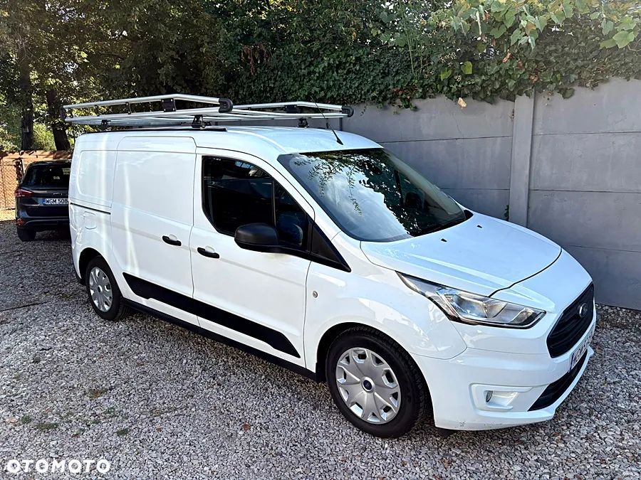 Ford Transit Connect 3 osoby LONG MAXI Klima Navi Kamera Czujniki parkowania GrzSzyba Bluetooth Apple Car Play Android Auto Bagażnik dachowy Hak Nowy rozrząd i oleje Gotowy do jazdy Pełny 2019 rok - 9