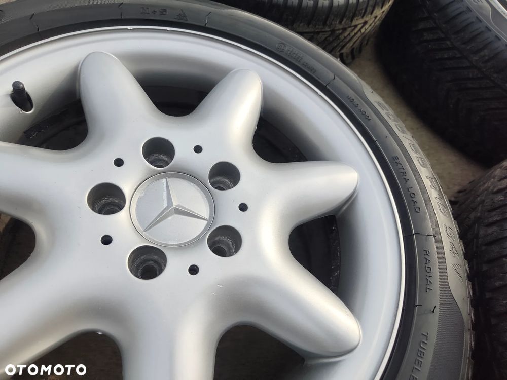 5x112 Felgi Aluminiowe Alufelgi Oryginalne 16 Mercedes Koła Całoroczne Wielosezonowe C KLASA W202 W203 CLK W208 W209 W124 W201 190 W W210 SLK R170 R171 5mm Legnica ALU-RAD 205/55 - 10