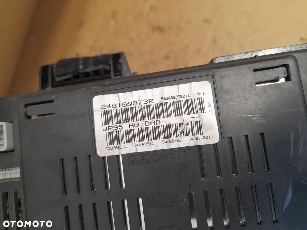WYŚWIETLACZ RENAULT SCENIC MEGANE III 248100973R - 4
