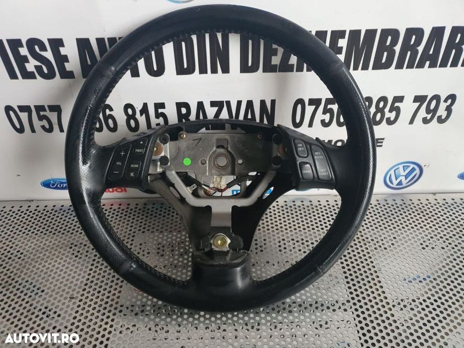 Volan Din Piele Cu Comenzi Mazda 6 Stare Foarte Buna Volan Din Piele Cu Comenzi Mazda 6 Stare Foart - 1