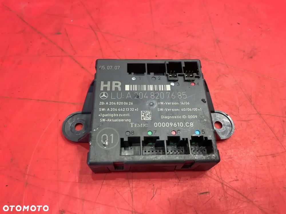 MERCEDES C KLASA W204 W 204 MODUŁ DRZWI A2048200626 - 1