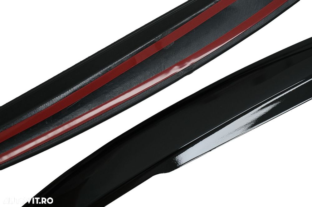 Pleoape Faruri compatibil cu VW Polo 6R 6C (2009-2017) Negru Lucios - 5