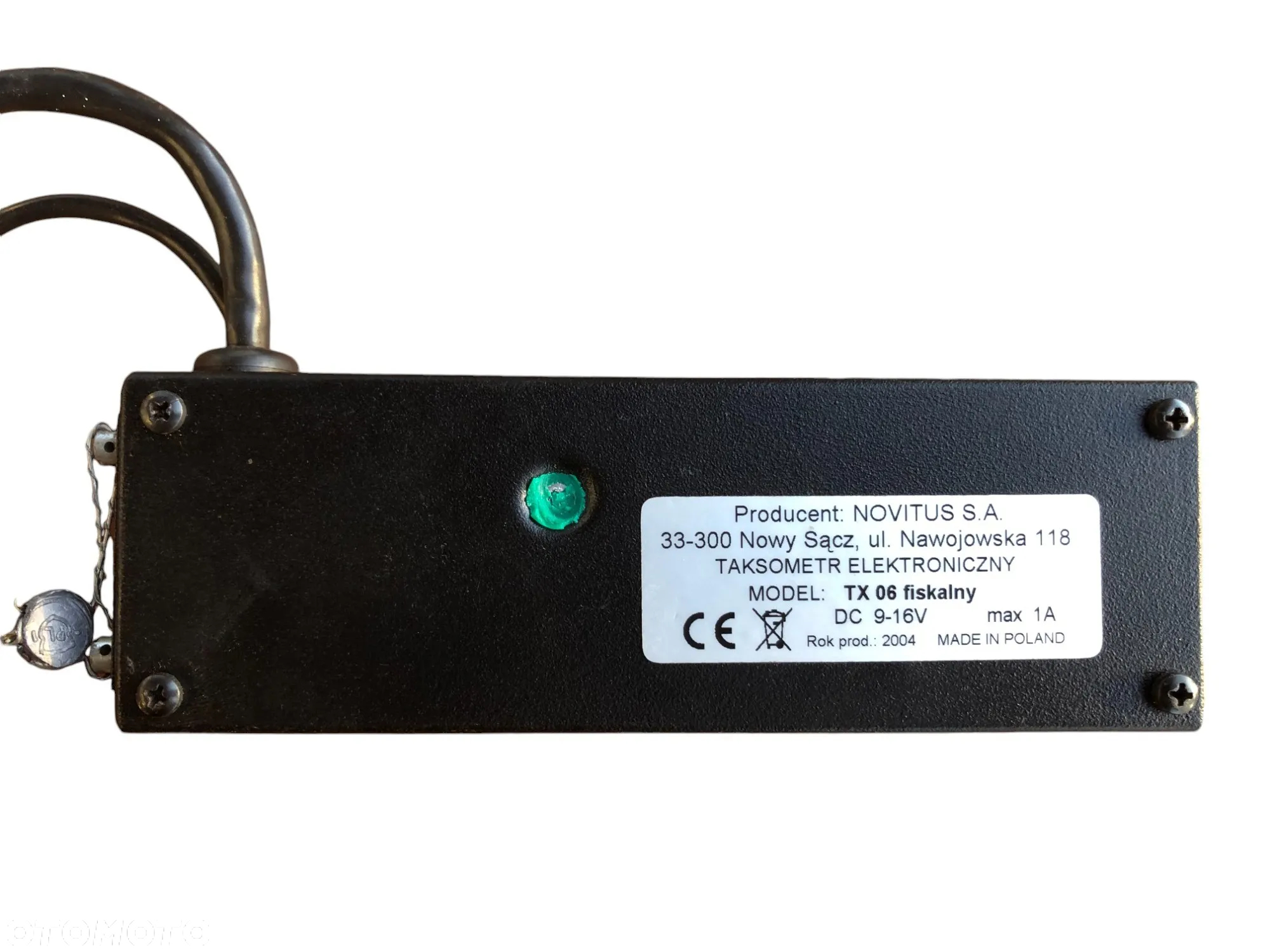 Taksometr Taxel TX06 Fiskalny RP T 95 180 Novitus 9-16V - Gwarancja Wysyłka - 4