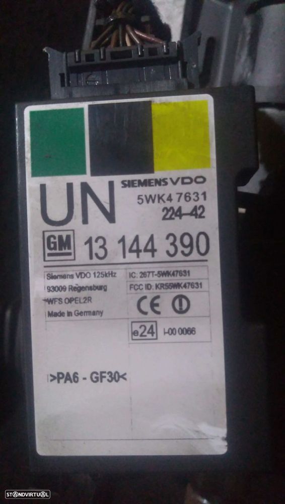 Comando Limpa Vidros Opel Corsa C (X01) - 5