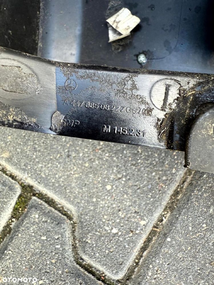 MERCEDES V W447 ZDERZAK TYŁ TYLNY KOMPLETNY 6PDC KOLOR - 10