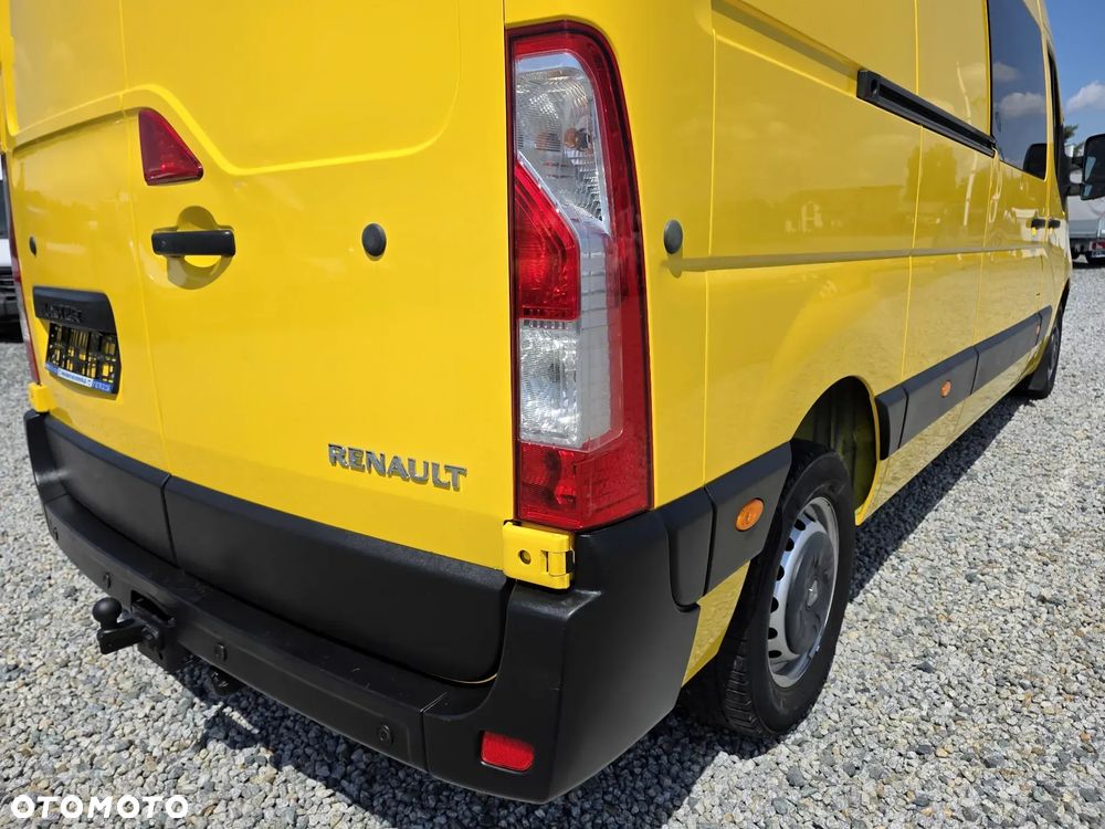 Renault MASTER 2,3 DCI 145 KONNA DOKA BRYGADÓWKA 6 OSOBOWA MAX BLASZAK L3H2 KLIMA 2 X WEBASTO KAMERA NAVIGACJA 179T/KM PRZEBIEGU GWARANCJA - 9
