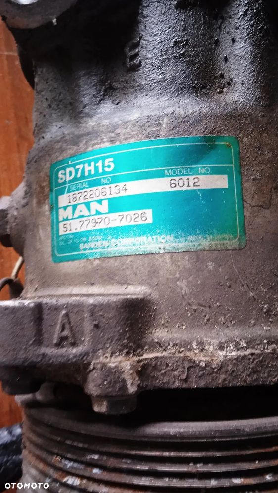 Sprężarka klimatyzacji 51779707026 Man TGA TGL - 2