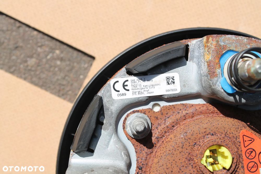 Airbag poduszka kierowcy Mazda 3 IV BP Oryginał Europa - 9