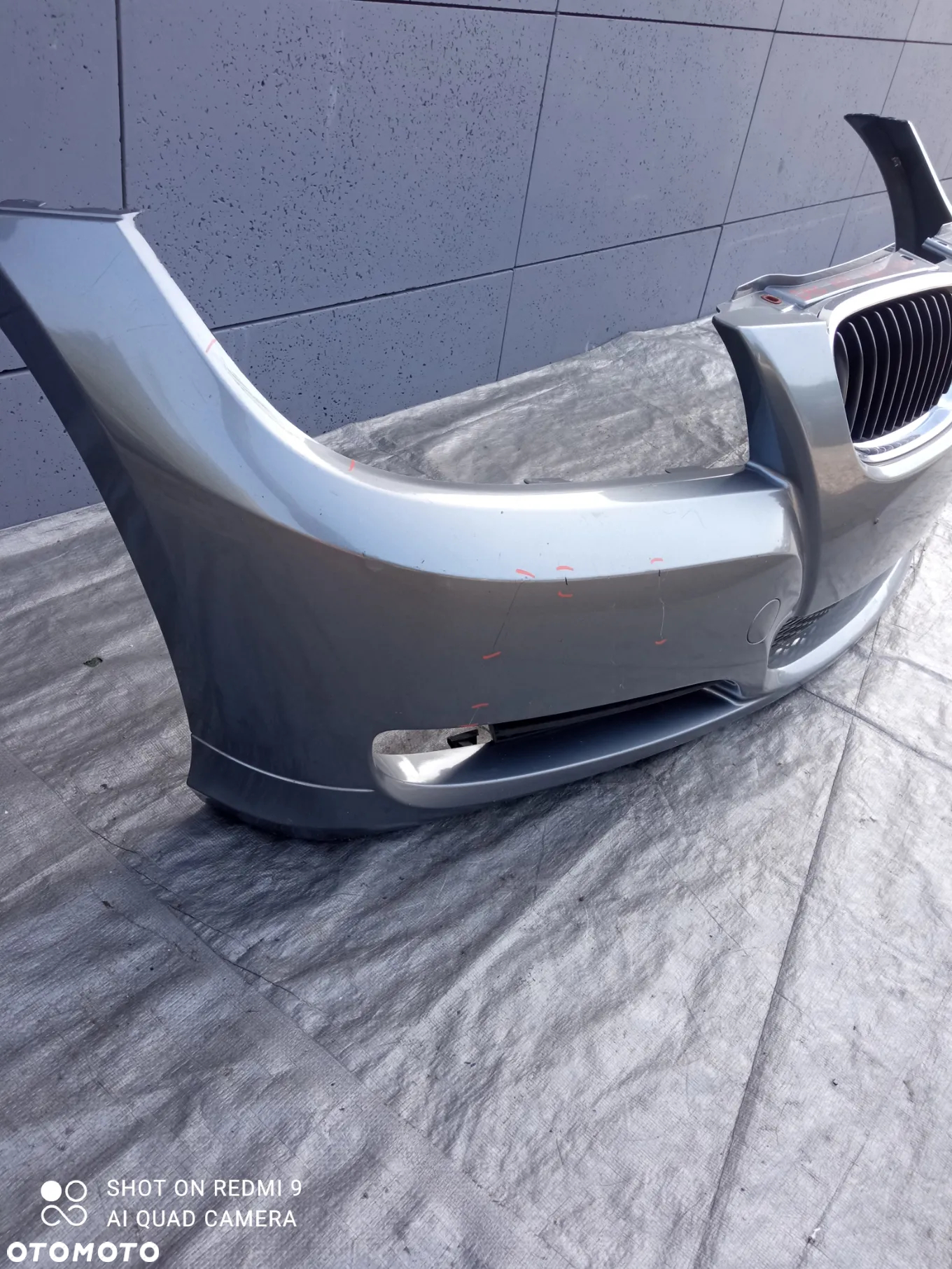 BMW E90 ZDERZAK A52 SPACEGRAU LIFT - 11