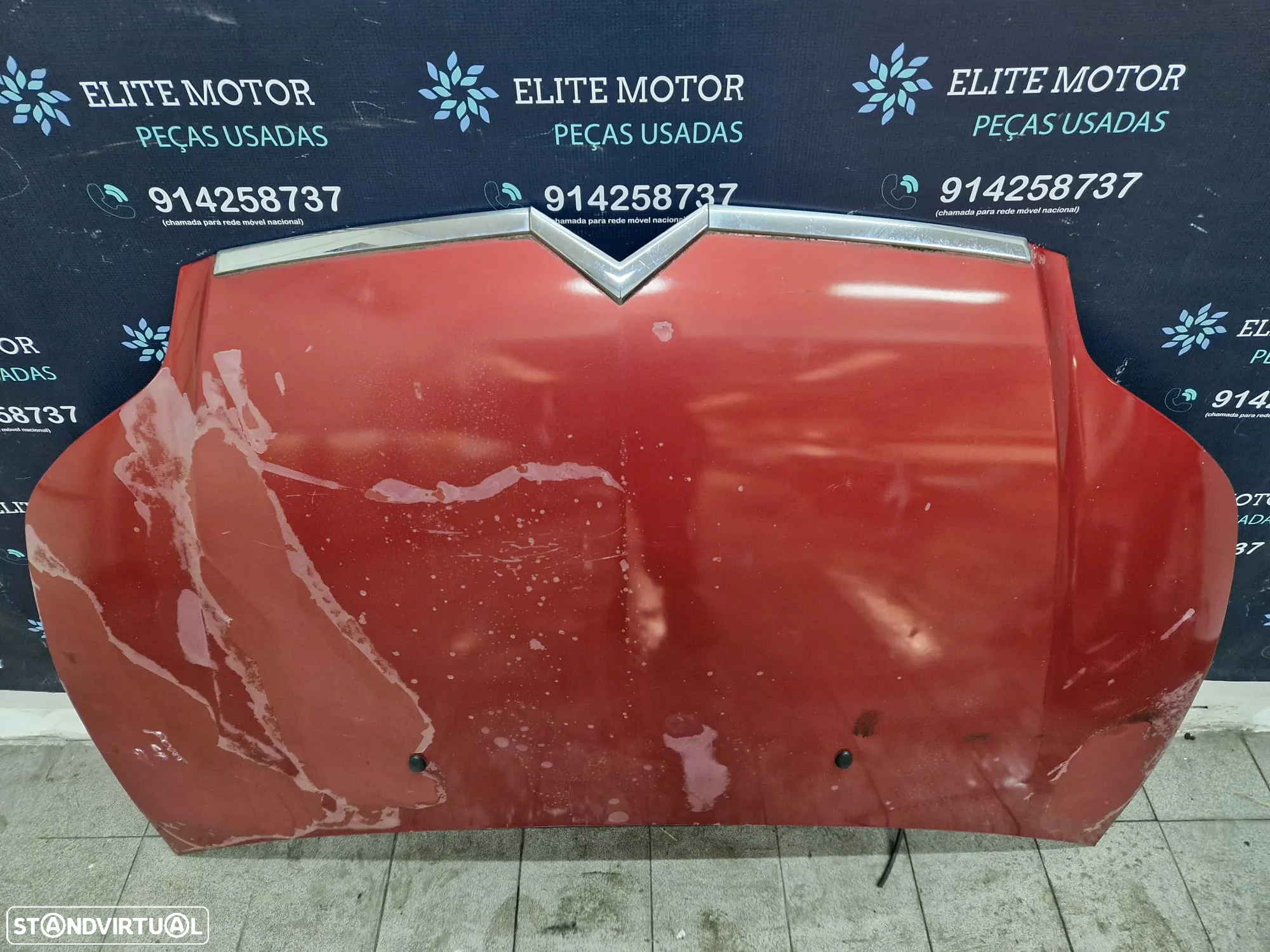 Capot usado CITROEN C4 vermelho - 3