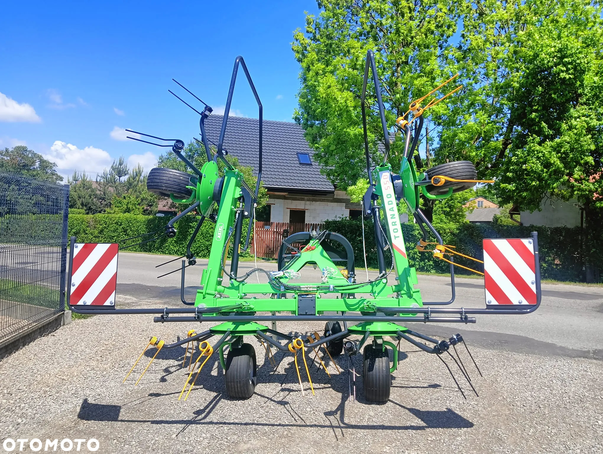 Przetrząsacz TORNADO 5,50 TALEX 4-wirniki przetrząsarka karuzelowa !! - 13