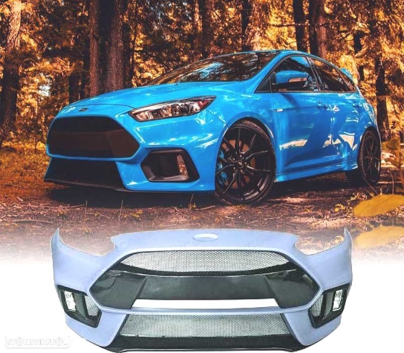 PARA-CHOQUES FRONTAL FORD FOCUS MK3 14-17 LOOK RS - 1
