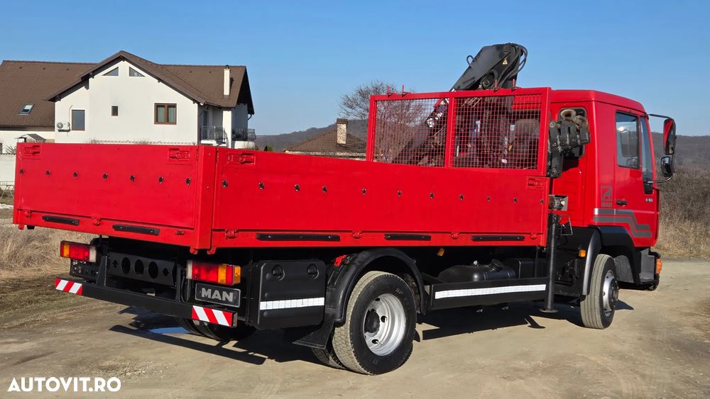 MAN macara Hiab 10m - 14