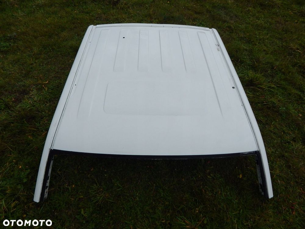 vw t5 doka dubel kabina dach ćwiartka biały r902 - 3