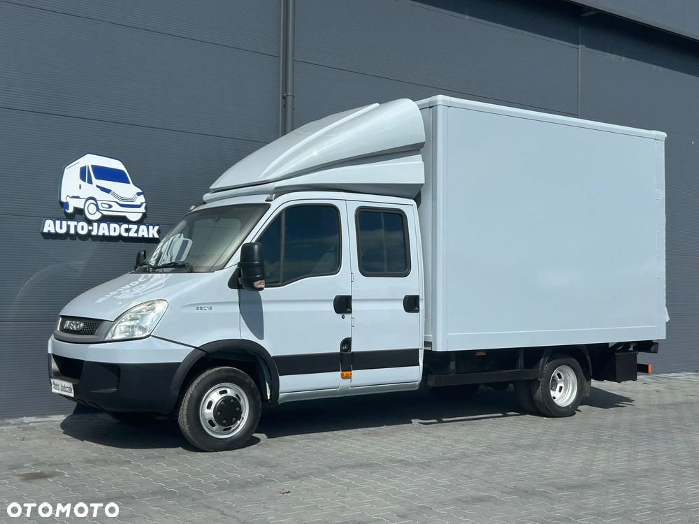Iveco Daily 35C15 3.0 HPI DOKA Kontener + winda + drzwi boczne **Brygadówka**BLIŹNIAKI**Sprowadzony** - 1