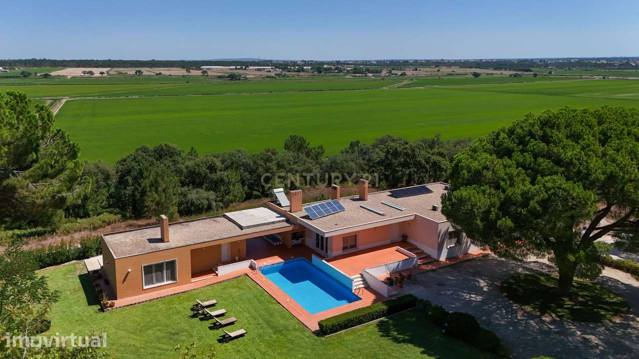 Moradia T4 com piscina, anexo e vista para o Paul de Magos | Salvaterr - Grande imagem: 2/60
