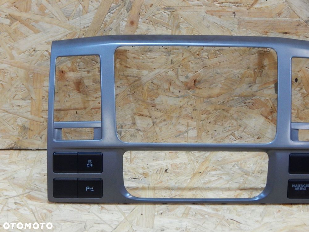 vw t5 lift t6 caravelle ramka osłona przycisk konsoli radia komplet - 2