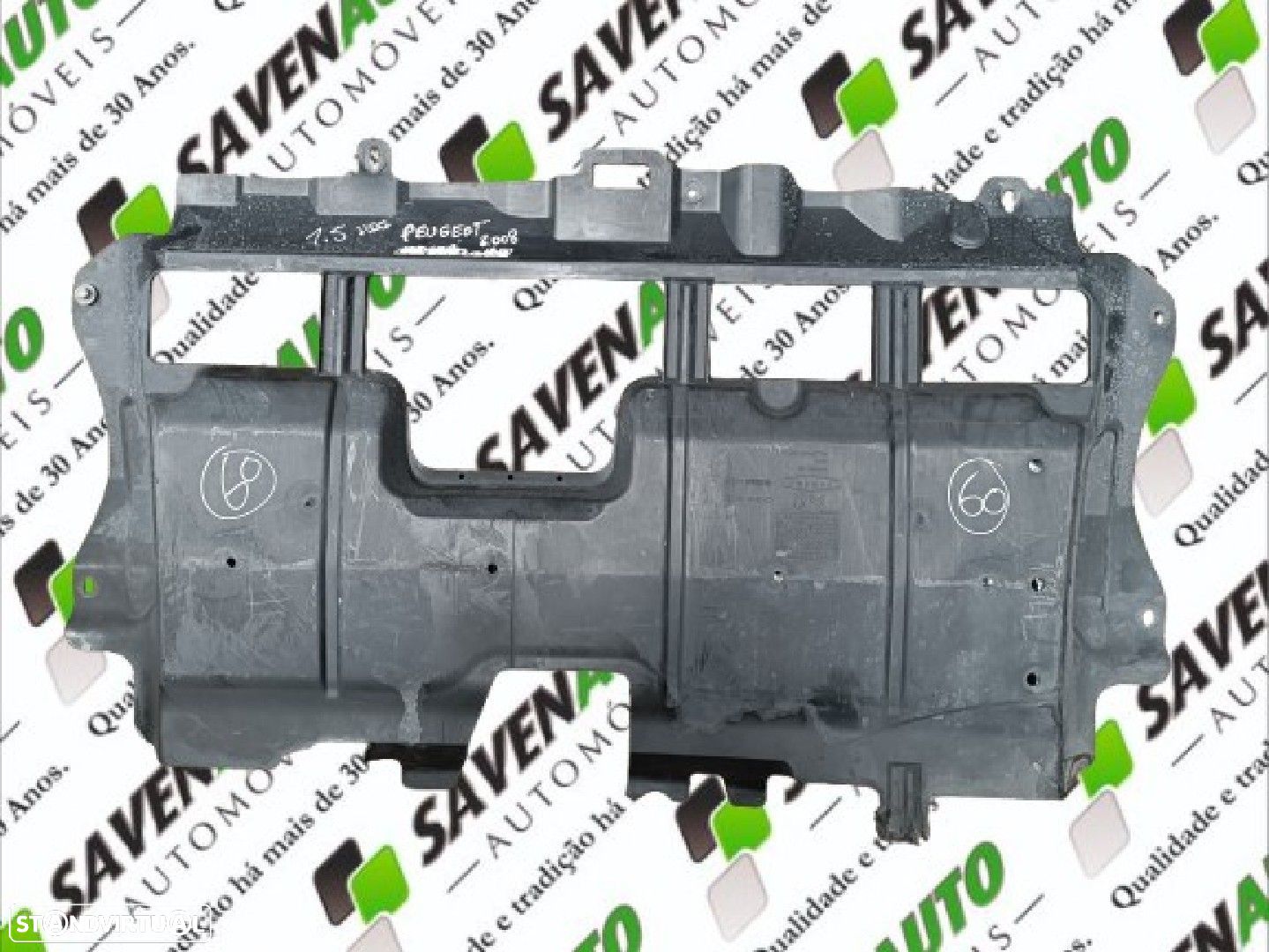 Resguardo / Proteção Inferior Motor Peugeot 2008 I (Cu_) - 1