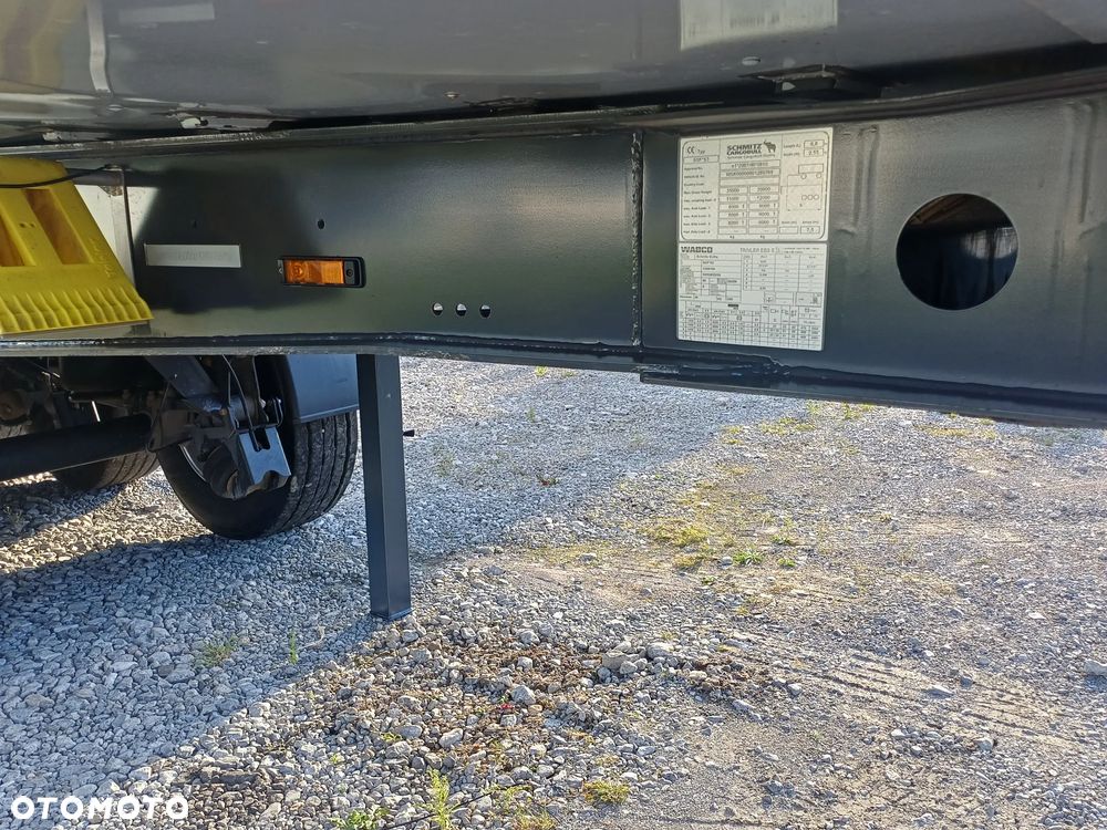 Schmitz Cargobull Przebieg 378000 km, 2X oś podnoszona, Felgi aluminiowe ,Komputer - 20