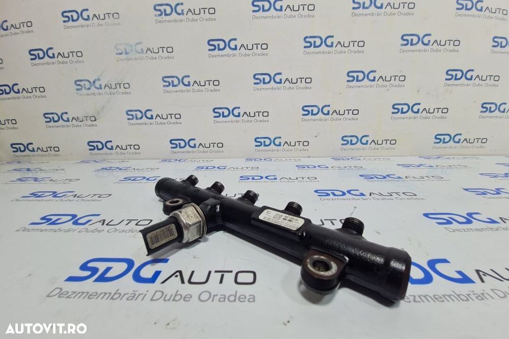 Rampa injectoare 9681649580 Peugeot Expert 2.0 HDI 2006-2012 Euro 4 - 2