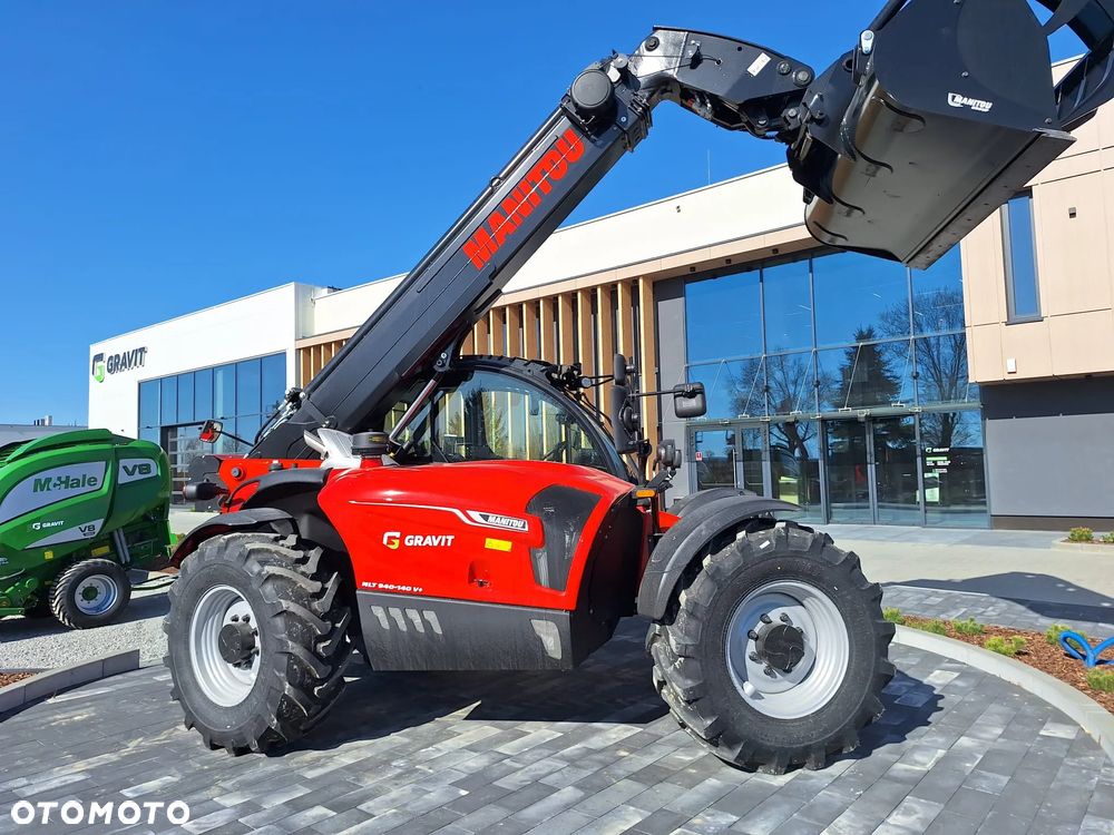 Manitou ładowarka MLT 940 140 V+ Elite, pneumatyka 2 obwodowa do przyczep