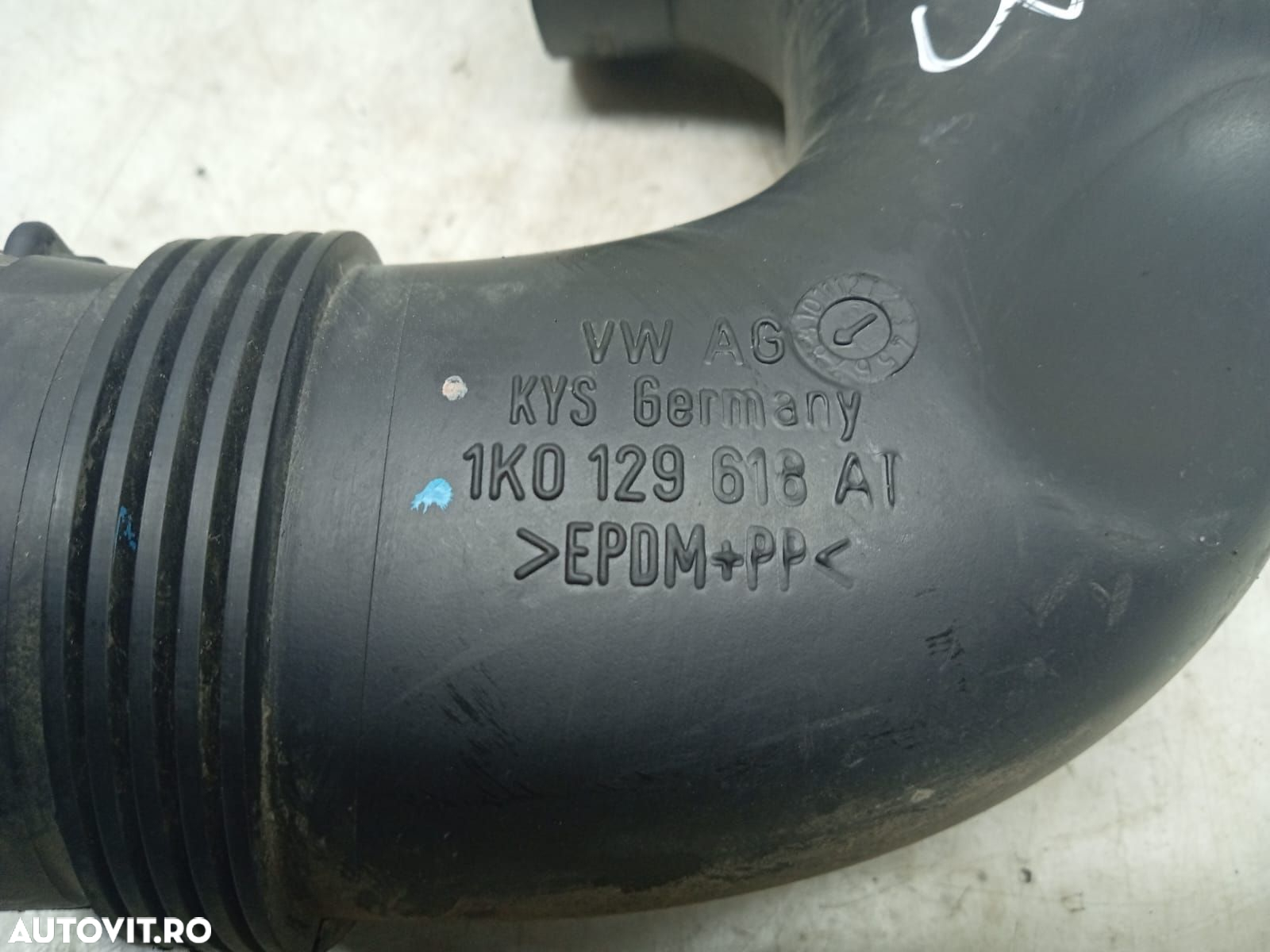 Tub conducta aer 1k0129618at Volkswagen VW Beetle 2 [facelift] [2005 - 2