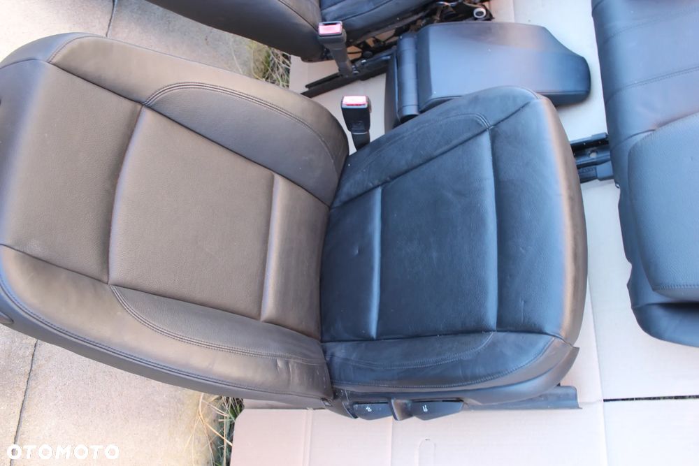 KOMPLET FOTELI FOTELE SKÓRA BMW 1 CABRIO E88 2009 - 4