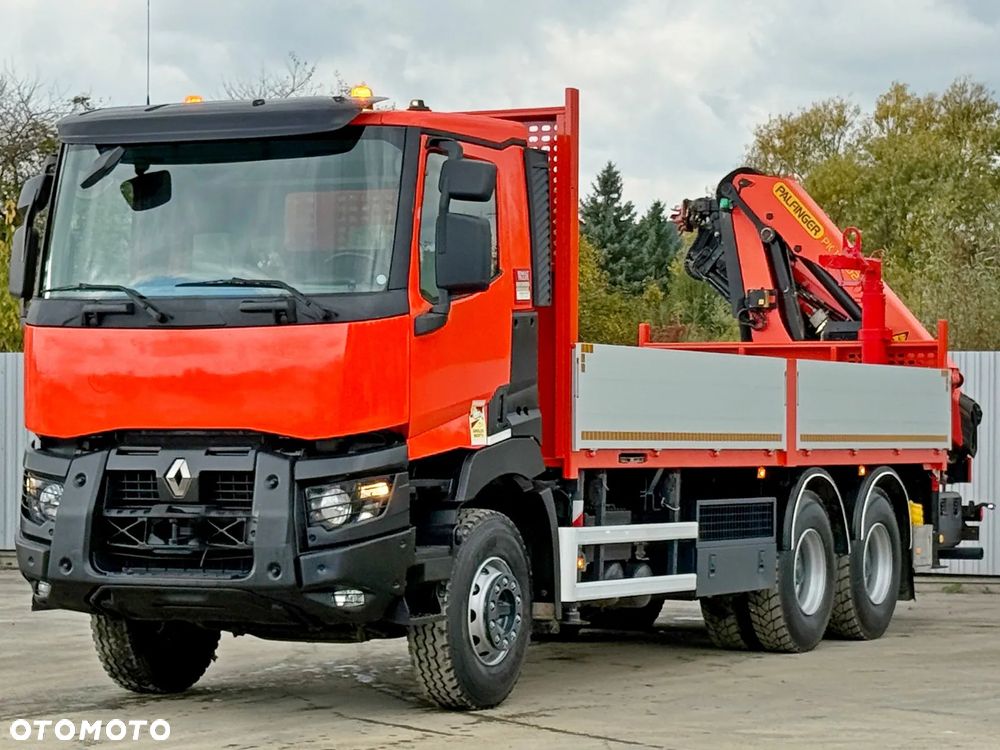 Renault C430 * SKRZYNIA 6,55 m * PALFINGER PK 18002  - EHC + PILOT / 6x4 - 3
