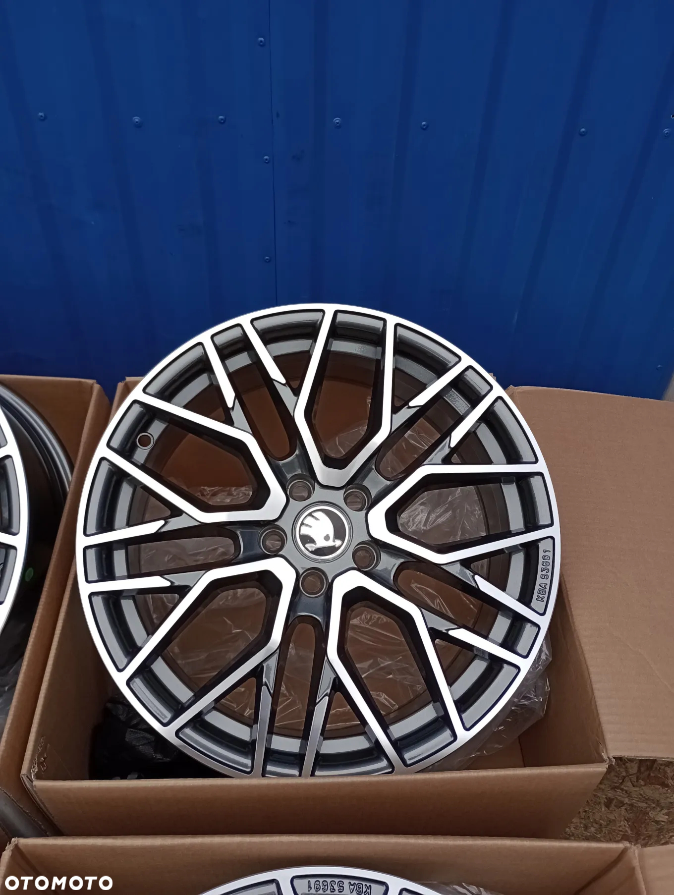 FELGI ALUMINIOWE 5x100 R17 7,5J ET35 SKODA FABIA KAMIQ OCTAVIA PRAKTIK RAPID SCALA - 6