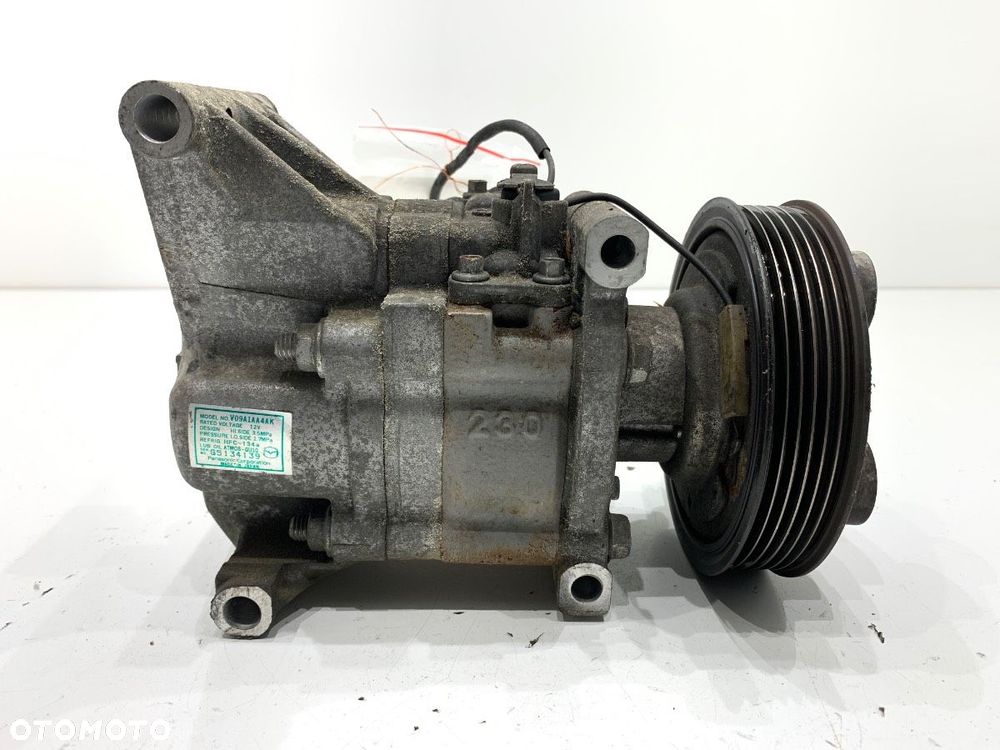 SPRĘŻARKA KLIMATYZACJI  MAZDA 2 (DE_, DH_) 2007 - 2015 1.3 (DE3FS) 63 kW [86 KM] benzyna 2007 - - 1