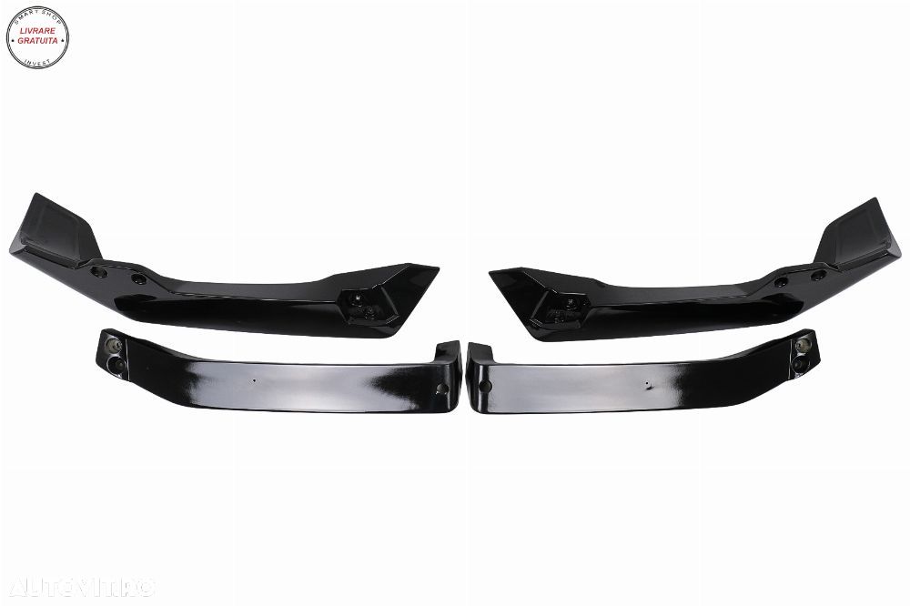 Pachet Exterior Aero BMW X6 G06 LCI M-Sport (2024-) Black Knight Design Negru Luci- livrare gratuita - 7