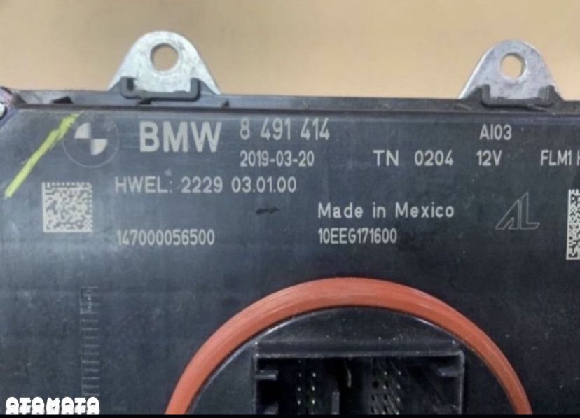 8491414 przetwornica moduł led bmw 5 g30 g31 - 4