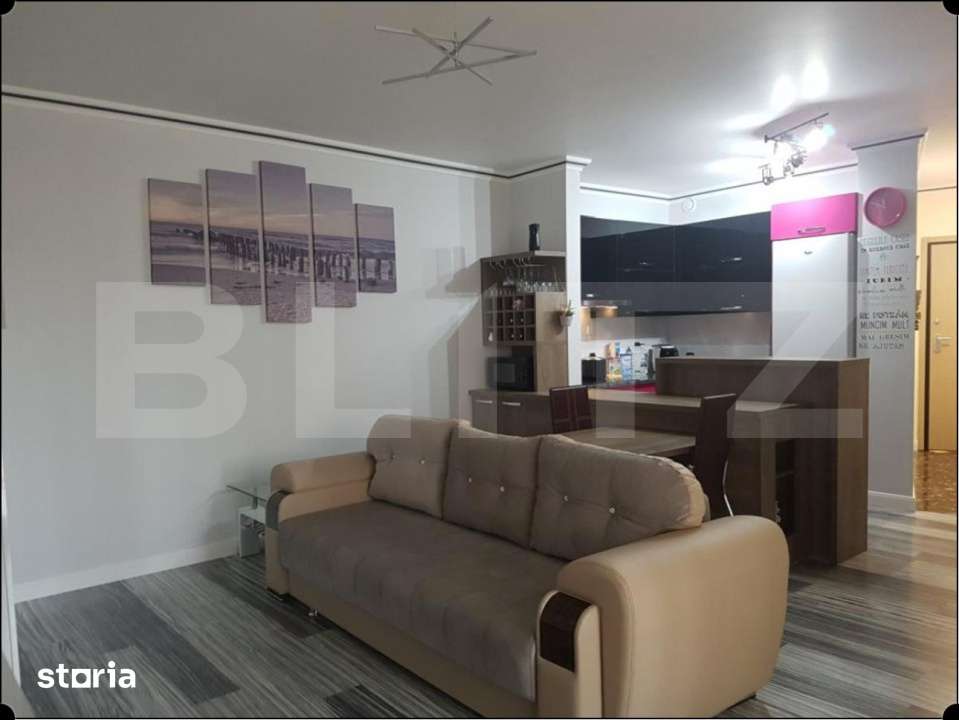 Apartament 2 camere, 54 mp, modern, mobilat, zona Platinia si centrul — fotografia 2