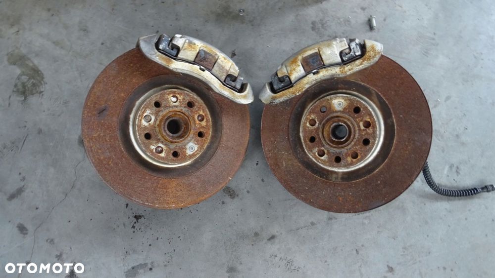 golf v r32 audi a3 s3 8p 3.2 v6 swap zaciski tarcze przód przednie 345mm - 1