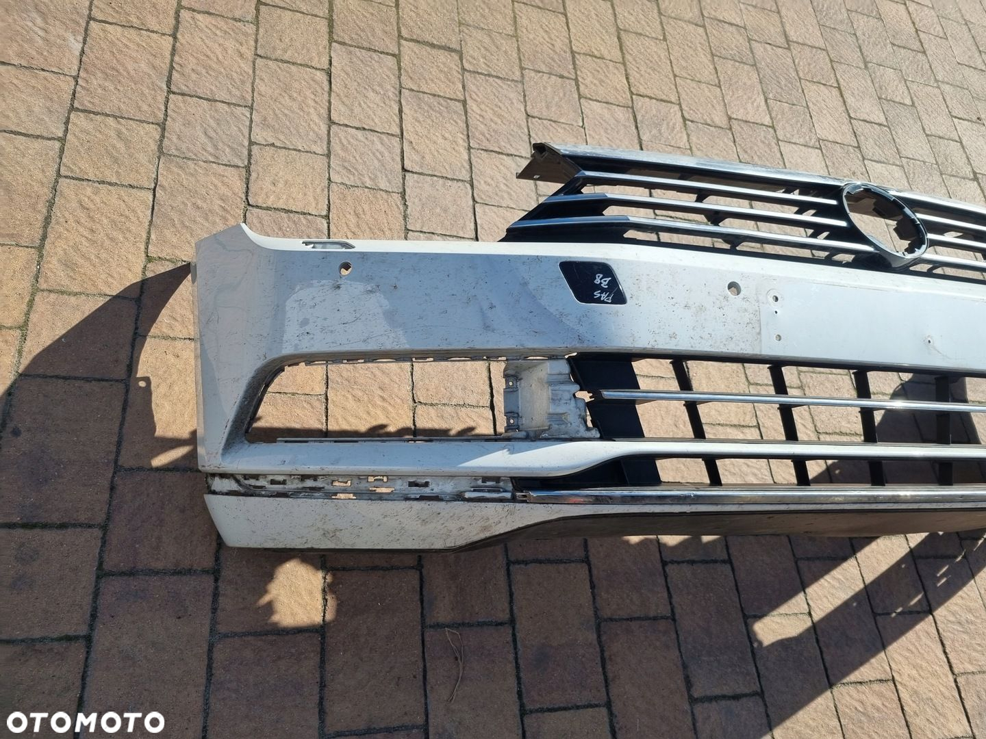 vw passat b8 highline zderzak przód spryski i 4x pdc - 2