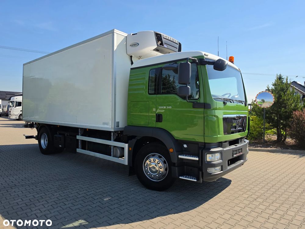 MAN TGM 18.340 CHŁODNIA 15 EUROPALET Z DE 18 TON DMC KLIMA  STAN BARDZO DOBRY !! - 3