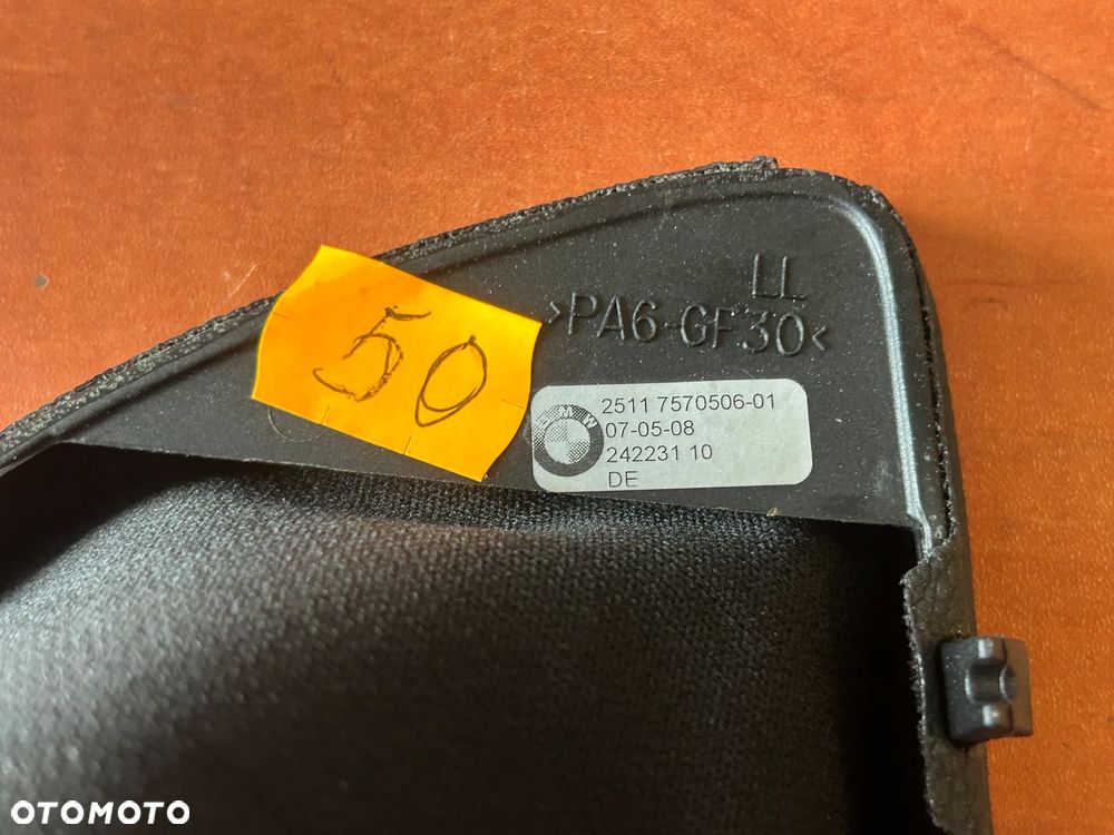 Osłona mieszek dźwigni biegów 7570506 BMW e81 e82 e87 e88 - 5
