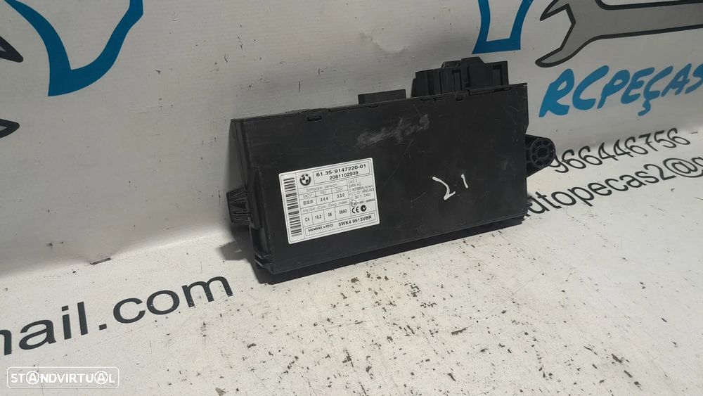 .Módulo Confort CAS 3 Original BMW Serie 3 E90 E91 E92 E93 9147220 - 4